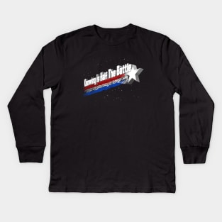 Knowing is Half the Battle Kids Long Sleeve T-Shirt